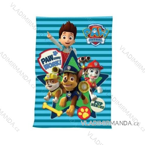 Deka prikrývka paw patrol detská chlapčenská (100x140 cm) SETINO 720-488