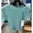 Top tričko krátky rukáv letné dámsky (S / M ONE SIZE) TALIANSKÁ MÓDA IMM211593