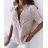 Košele elegantný dlhý rukáv dámske (S / M ONE SIZE) TALIANSKÁ MÓDA IMWD212010