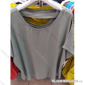 Tunika krátký rukáv dámská (L/XL ONE SIZE) ITALSKÁ MÓDA IM721026