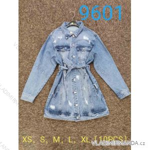 Šaty riflové dlhý rukáv dámske (XS-XL) G-Smack IM9219601