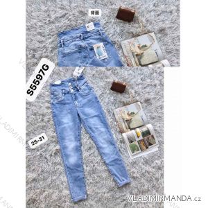 Rifle jeans dlhé dámske (25-31) M.SARA MRS21S5597G