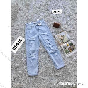 Rifle jeans dlhé dámske (XS-XL) M.SARA MRS21BS515