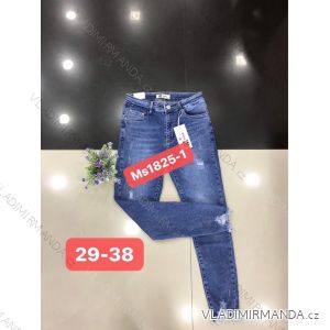 Rifle jeans dlhé dámske (29-38) M.SARA MRS21MS1825-1