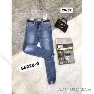 Rifle jeans dlhé dámske (26-32) M.SARA MRS21S5228-6