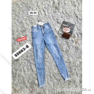 Rifle jeans push-up dlhé dámske (25-31) M.SARAMRS21S5663-8