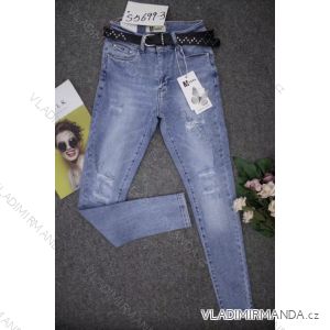 Rifle jeans dlhé dámske (XS-XL) M.SARA MRS21S5699-3