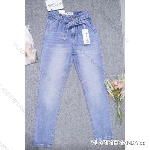 Rifle jeans dlhé dámske (XS-XL) M.SARA MRS21DM312N