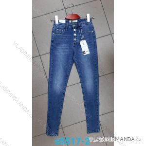 Rifle jeans dlhé dámske (25-31) M.SARA MRS21S5517-2