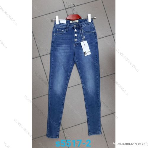 Rifle jeans dlhé dámske (25-31) M.SARA MRS21S5517-2