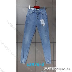 Rifle jeans dlhé dámske (25-31) M.SARA MRS21S3976-3