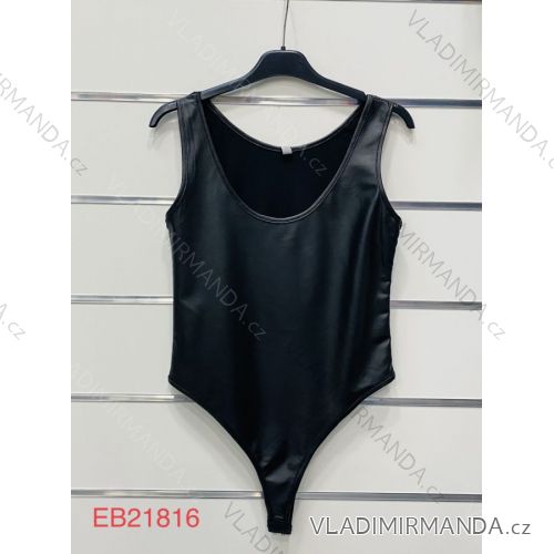 Body letné na ramienka dámske (S / M ONE SIZE) TALIANSKÁ MÓDA IMWD212475