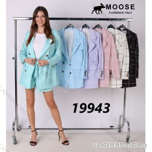 Sako elegantný dlhý rukáv dámske (S / M ONE SIZE) TALIANSKÁ MÓDA IMR2119943