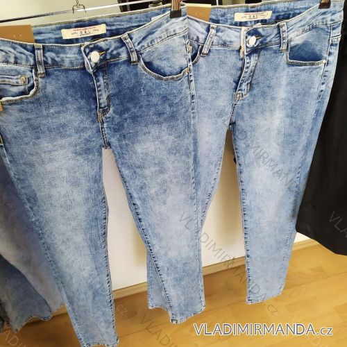 Rifle jeans dlhé dámske (36-46/S-XL) SMILING JEANS SMI21H082