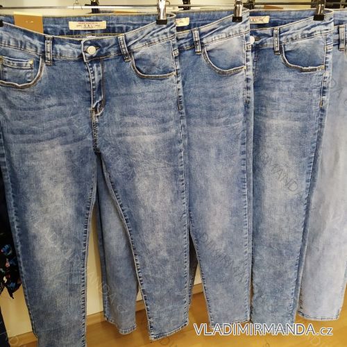 Rifle jeans dlhé dámske (36-46/XS-XL) SMILING JEANS SMI21H086