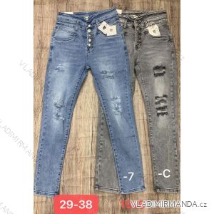 Rifle jeans dlhé dámske (29-38) M.SARA MRS211916