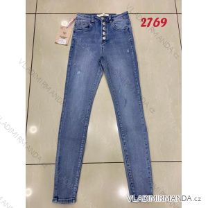 Rifle jeans dlhé dámske (XS-XL) RE-DRESS RED212769