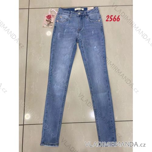 Rifle jeans dlhé dámske (XS-XL) RE-DRESS RED212566