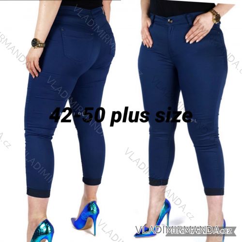 Rifle jeans dlouhé dámské nadrozměrné (40-48) JEANS JAW212997