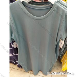 Šaty klasik krátky rukáv dámske (L / XL ONE SIZE) TALIANSKÁ MÓDA IM721055