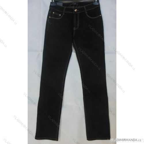 Rifle jeans dámske (36-46 / čierna) SMILING JEANS WL-033