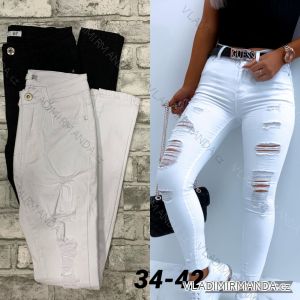 Nohavice rifle jeans dlhé dámske (34-42) M.SARA MSR213235