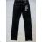 Rifle jeans dámske (36-46 / čierna) SMILING JEANS WL-033