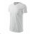 Heavy V-neck tričko unisex biela S ADR-1110013
