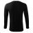 Long Sleeve triko unisex čierna L ADR-1120115