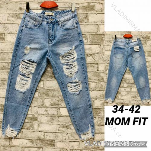 Rifle jeans dlhé dámske (34-42) JEANS JAW213541