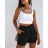 Súprava letné top tílkp a kraťasy dámska (S / M ONE SIZE) TALIANSKÁ MÓDA IMWD213596