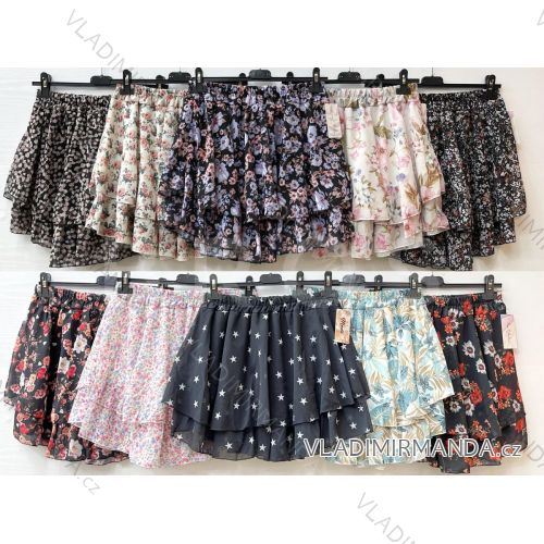 Sukňa krátka dámska (S / M ONE SIZE) TALIANSKÁ MÓDA IMWD213664