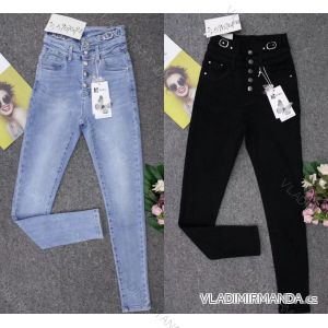 Rifle jeans dlhé dámske (XS-XL) M.SARA MSR21D5907GP-13