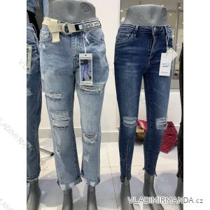 Rifle jeans dlhé dámske (XS-XL) M.SARA MSR213751