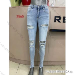 Rifle jeans dlhé dámske (XS-XL) RE-DRESS RED213763