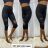 Legíny 3/4 krátke dámske (S-XL) TURECKÁ MÓDA TMWL21431B