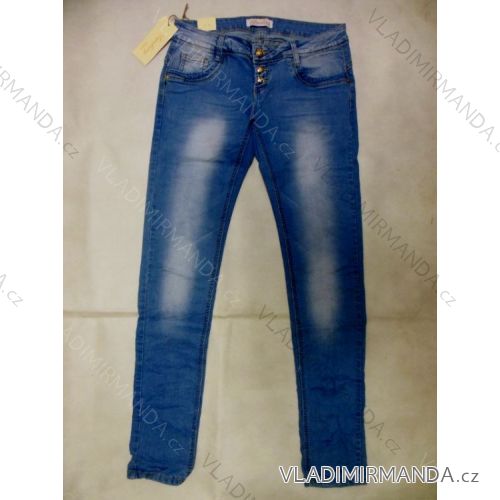 Rifle jeans dámske (36-46) SMILING JEANS S083