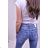 Nohavice rifle jeans dámske (XS-XL) RE-DRESS IMT20RE3601-A <p>modrá</p> M