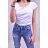 Nohavice rifle jeans dámske (XS-XL) RE-DRESS IMT20RE3601-A <p>modrá</p> M