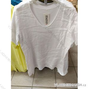 Tričko tunika šaty dámska (uni xl / 2xl) TALIANSKÁ MÓDA IM721113