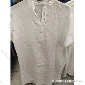 Tričko tunika dámska nadrozměr  (uni xl / 2xl) TALIANSKÁ MÓDA IM721116