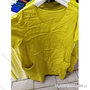 Šaty letné dámske krátky rukáv nadrozměr (XL-XXL one size) TALIANSKÁ MÓDA IM721142