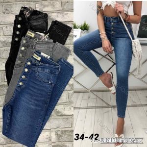 Rifle jeans dlhé dámske (XS-XL) M.SARA MSR214022