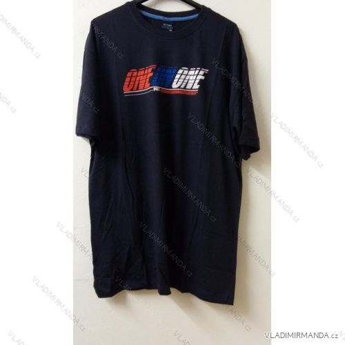 Tričko krátky rukáv Bavlnené pánske  (3XL-6XL) OBSESSOBS21004