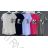 Tričko krátky rukáv dámske (S / M ONE SIZE) TALIANSKÁ MÓDA IMWM213208