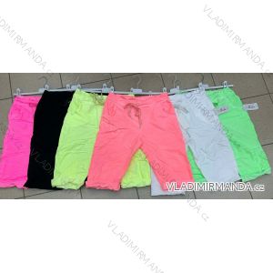 Kraťasy šortky strečové neon dámske (S / M ONE SIZE) TALIANSKÁ MÓDA IMWA214464