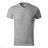 Heavy V-neck tričko unisex biela S ADR-1110013
