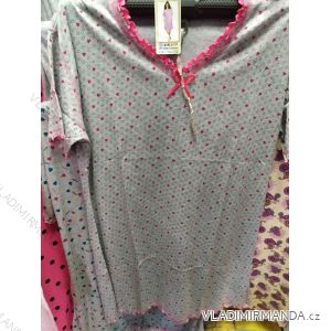 Košeľa nočná krátky rukáv dámska (M / XL ONE SIZE) VN LOT YNL211106