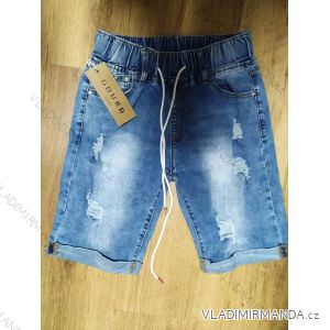 Rifle jeans krátke dámske (XS-XL) Gourde MA521GD6837-D