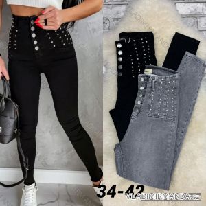 Rifle jeans dlhé dámske (34-42) M.SARA MSR215213